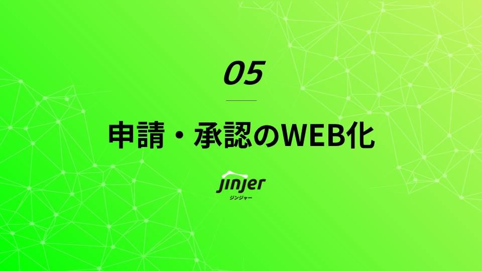 ジンジャー経費 / ワークフロー｜申請・承認のWEB化
