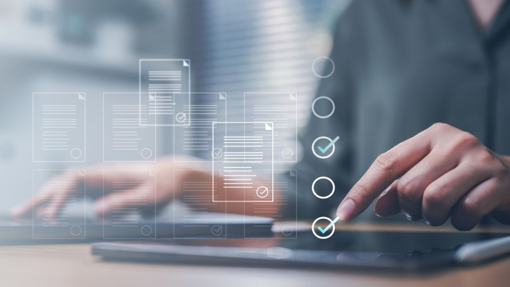 タブレットを操作する