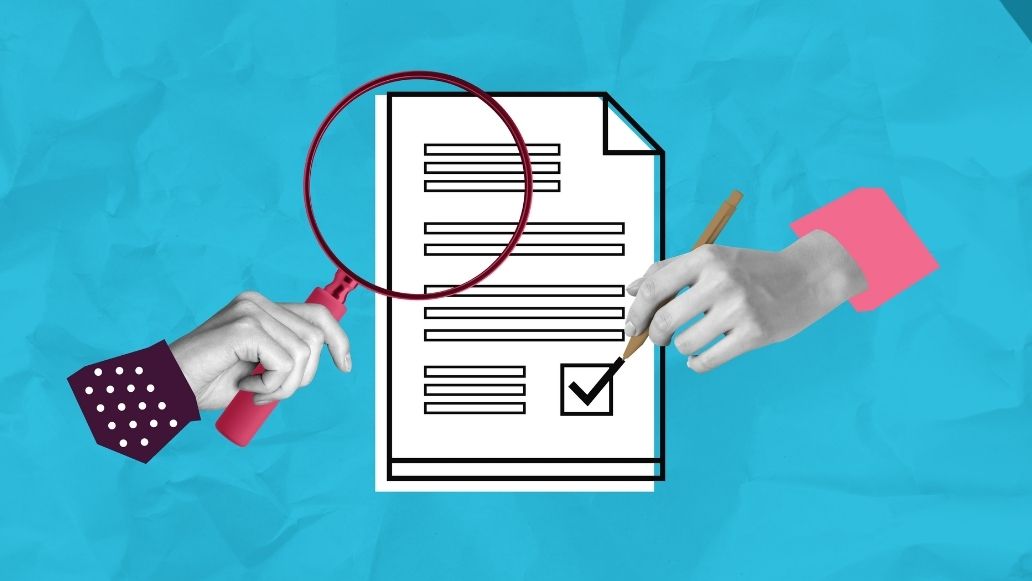 書類のイラスト