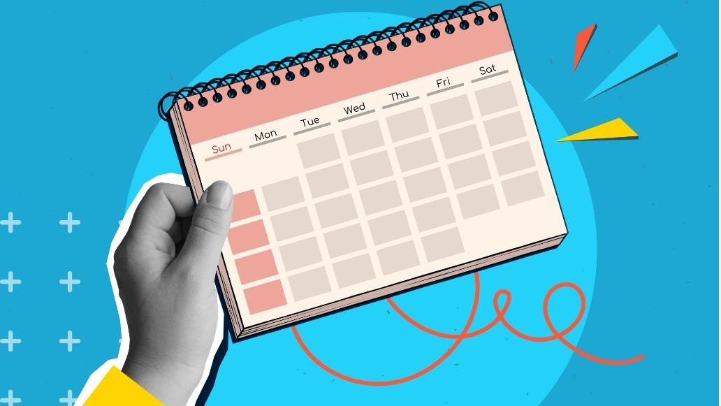 カレンダーのイラスト