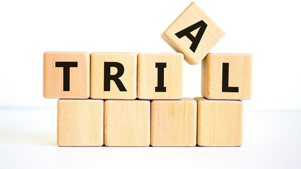 トライアルのブロック