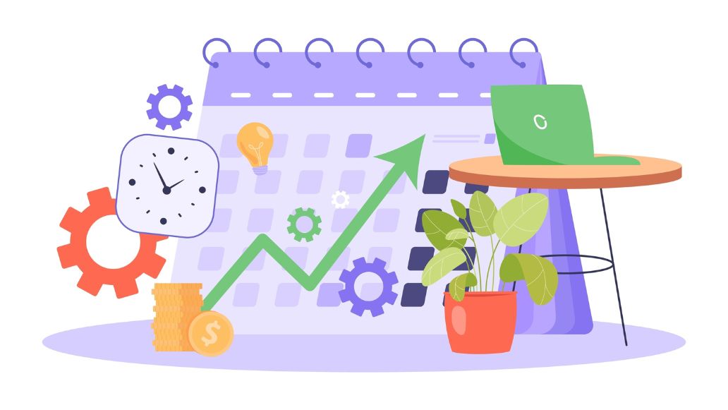 カレンダーと時計