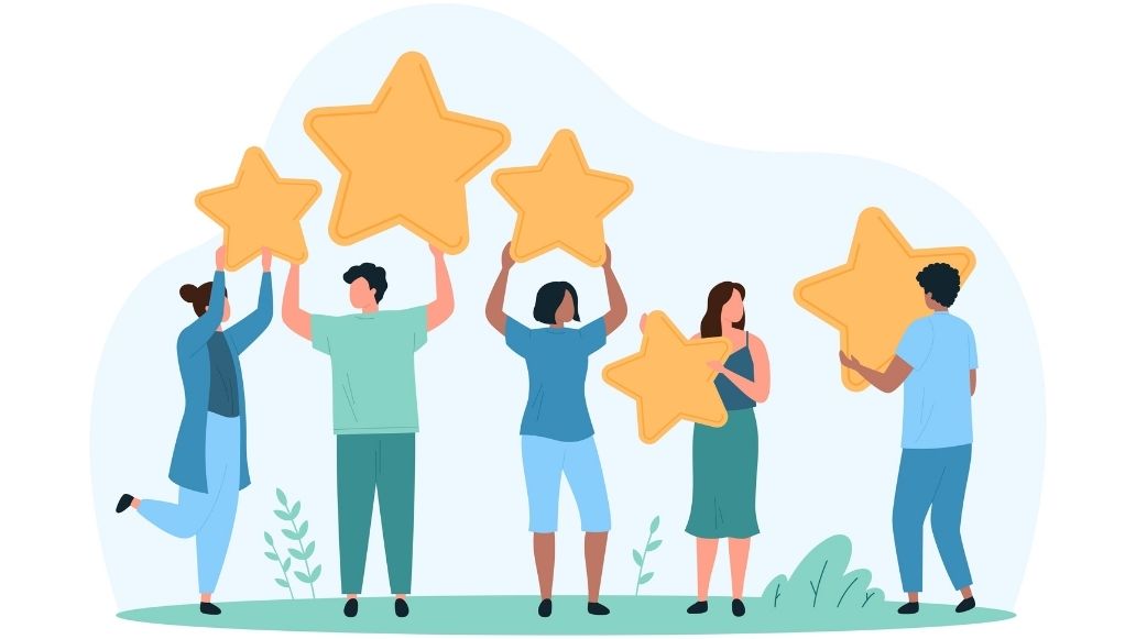 評価のイラスト