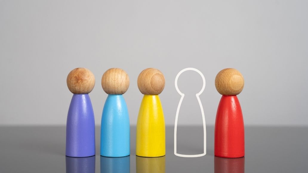 カラフルな人形