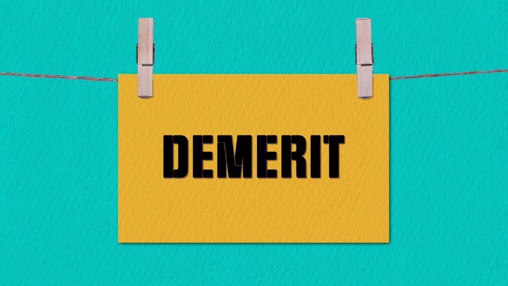 デメリットのイラスト