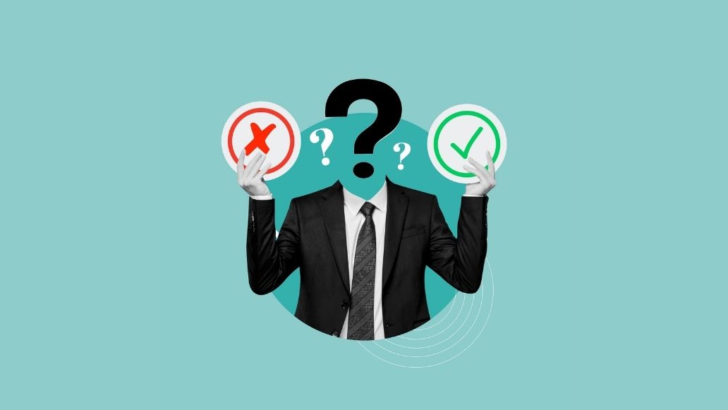 バツとマルをもつ