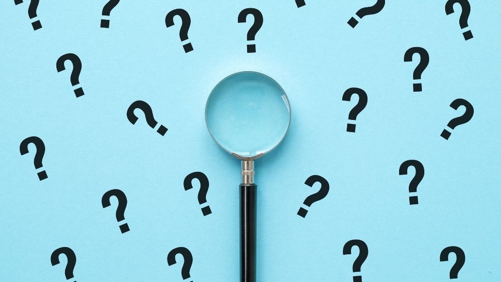 はてなと虫眼鏡