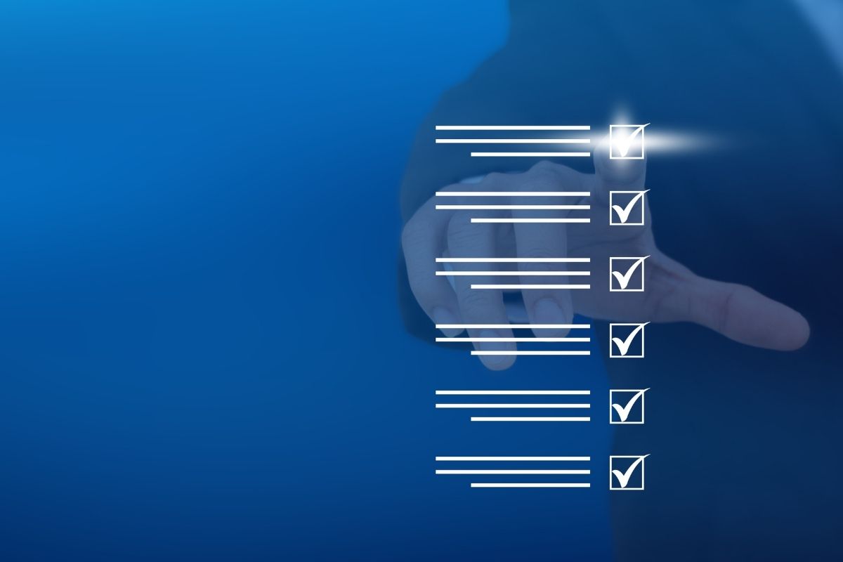 6個のチェックリスト